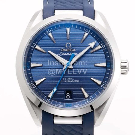 Omega Rubber Strap 41mm Dial Watch