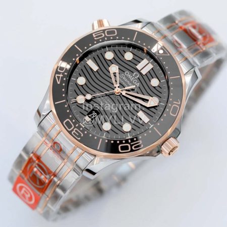 Omega Or Factoy New 316l Steel Case Sapphire Crystal Watch Rose Gold