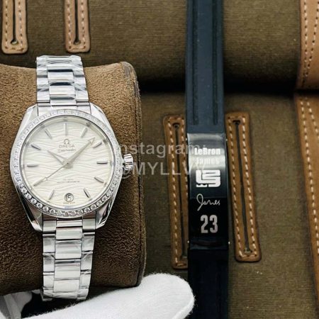 Omega Tws Factory 34mm Dial Mechanical Watch For Women