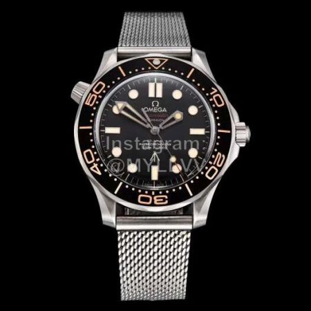 Omega New 42mm Dial Lock Latch Design Watch