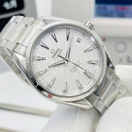 Omega Vs Factory Aqua  Teera 150m Watch White
