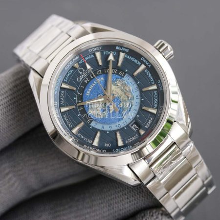 Omega Aqua Terra 316l Steel Case 43mm Dial Watch