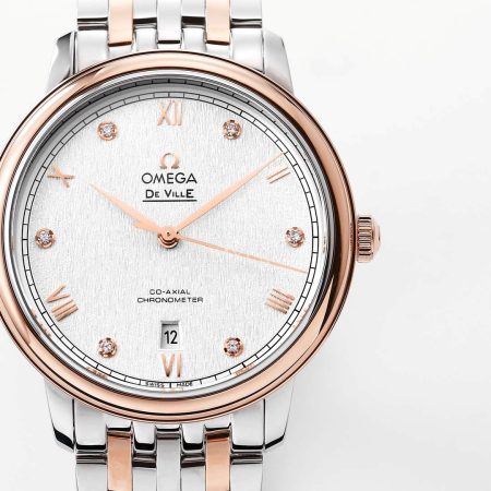 Omega Fashion 39.5mm Dial Steel Strap Watch