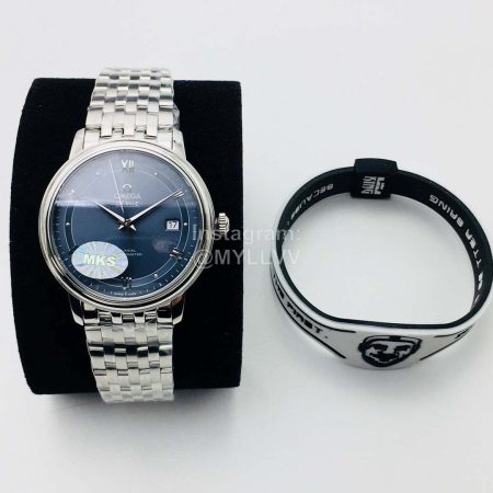 Omega Mks Factory 39.5mm Blue Dial Watch