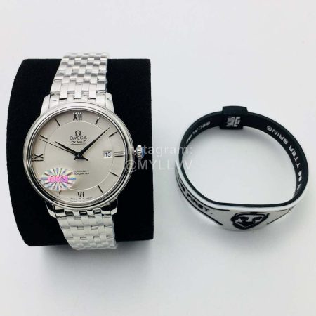 Omega Mks Factory New Steel Strap 39.5mm Dial Watch