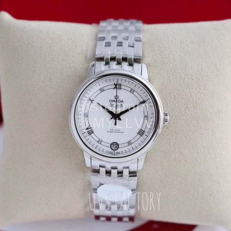 Omega Steel Strap Roman Numeral Dial Watch