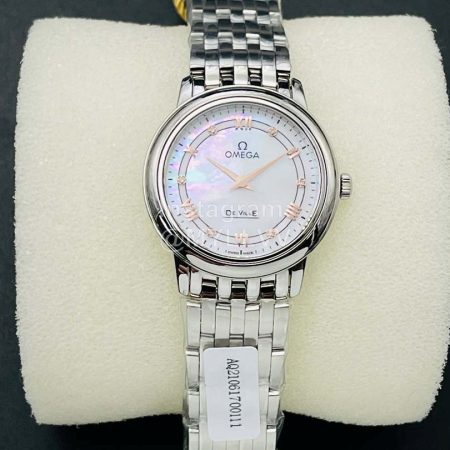 Omega Qtq Factory Sapphire Crystal Steel Strap Watch