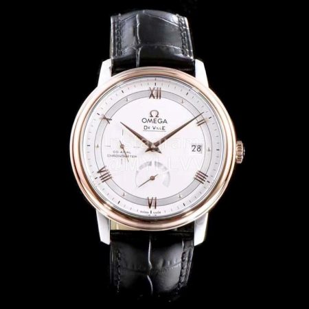 Omega Leather Strap 39.5mm Dial 316l Steel Case Multifunctional Watch