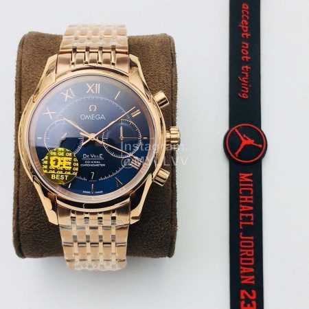 Omega Gb Factory 42mm Black Dial Mechanical Watch