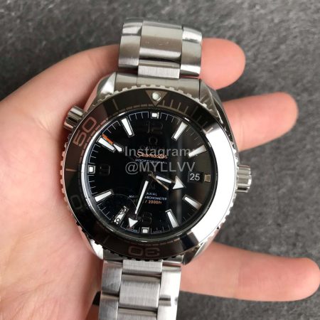 Omega Fashion 39.5mm Ceramic Dial Watch For Women