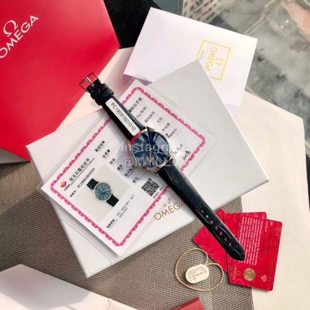 Omega TréSor Sapphire Crystal 36mm Dial Watch Black