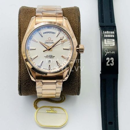 Omega Oe Factory 316l Steel Case White Dial Watch