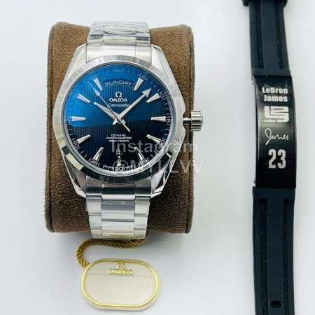 Omega Oe Factory 316l Steel Case 43mm Dial Watch