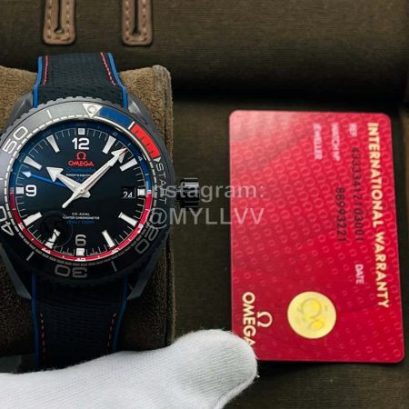 Omega Vs Factory New Rubber Strap Watch