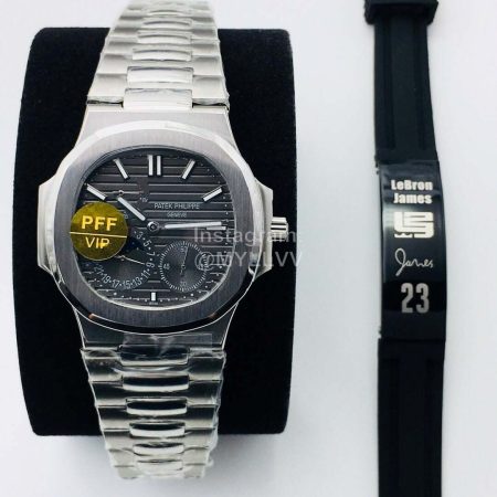 Patek Philippe Pff Factory 904l Steel 40mm Dial Watch Black