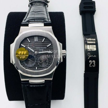 Patek Philippe Pff Factory 40mm Dial 904l Steel Watch Black