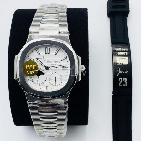 Patek Philippe Pff Factory 904l Steel 40mm Dial Watch White