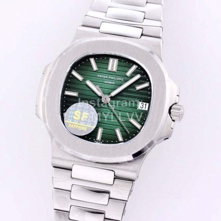 Patek Philippe Steel Strap Mechanical Watch For Men Green