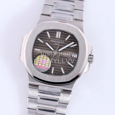 Patek Philippe Steel Strap Mechanical Watch For Men Coffee