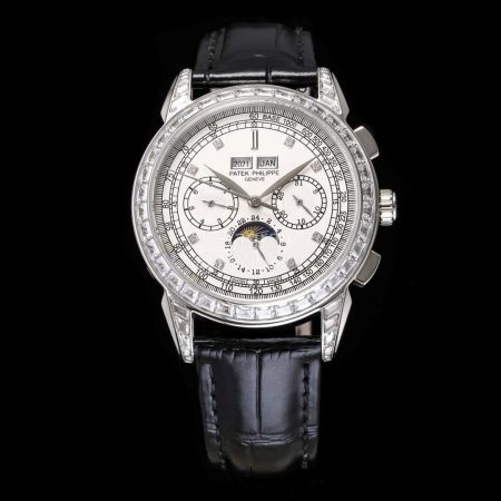 Patek Philippe Pff Factory Silver 316l Steel 41mm Dial Watch