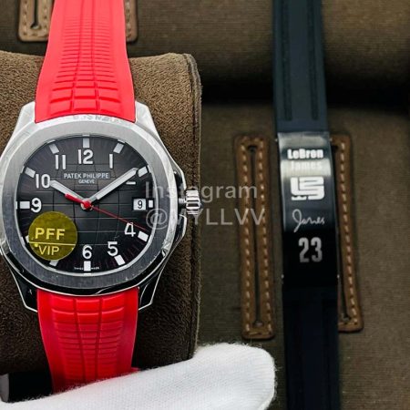 Patek Philippe Pff Factory Red Rubber Strap 40mm Dial Watch