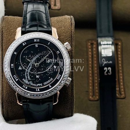 Patek Philippe Pff Factory New Leather Strap 42mm Dial Watch