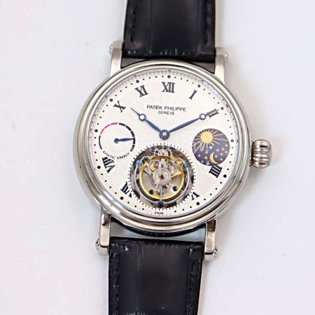 Patek Philippe Sapphire Crystal 316 Steel Case Watch