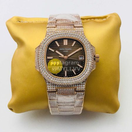 Patek Philippe Pff Factory New 40mm Dial Diamond Watch