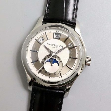 Patek Philippe Sapphire Glass Multifunctional Watch White