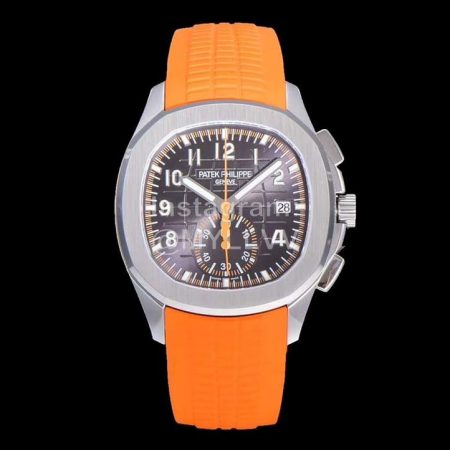 Patek Philippe Rubber Strap Luminous Watch Orange