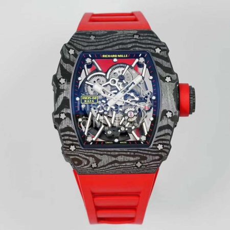 Richard Mille Z+Factory Red Strap Watch Rm035-2
