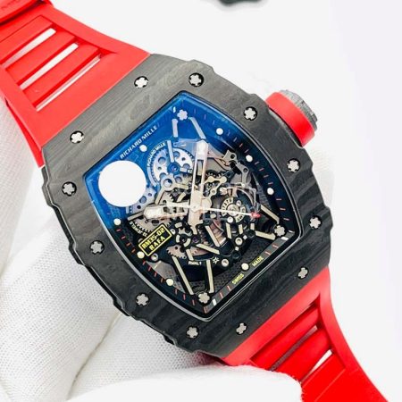 Richard Mille Z+Factory New Red Strap Watch Rm035-2