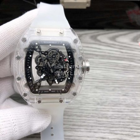 Richard Mille Transparent Mechanical Watch For Men