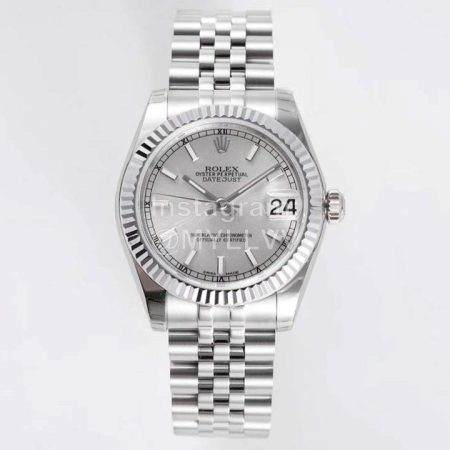 Rolex New Steel Strap 31mm Dial Sapphire Crystal Watch