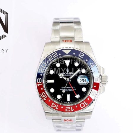 Rolex Sapphire Crystal 904l Steel Watch Red