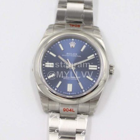 Rolex Ew Factory 904l Steel Sapphire Crystal Watch Navy