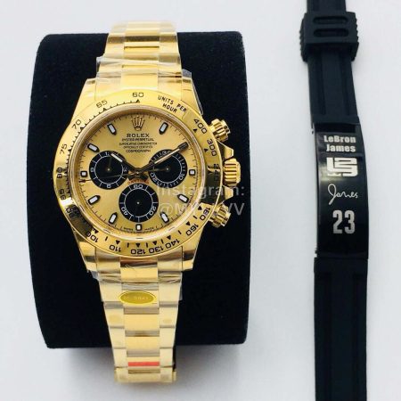 Rolex N Factory 904l Steel Sapphire Crystal Watch Gold