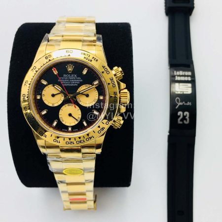 Rolex N Factory 904l Steel Sapphire Crystal Watch Black