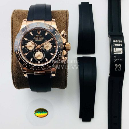 Rolex N Factory 904l Steel Sapphire Crystal Watch Rose Gold