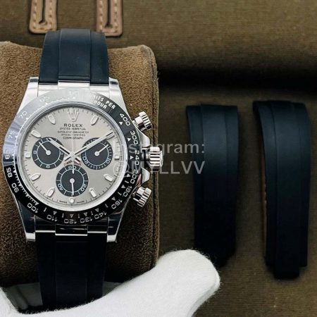 Rolex N Factory 904l Steel Sapphire Crystal Glass Watch Silver