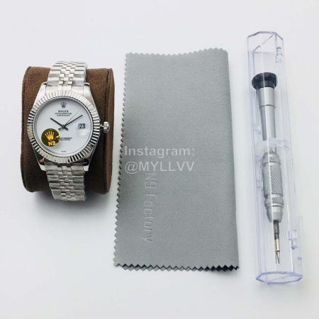 Rolex N9 Factory Datejust 41mm Dial 316l Steel Watch