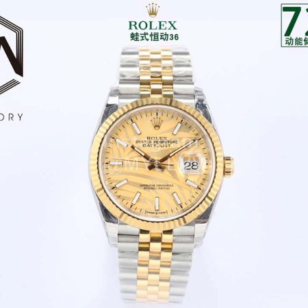 Rolex 904l Steel Sapphire Crystal Watch Gold