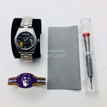 Rolex N9 Factory New 904l Steel 41mm Dial Watch