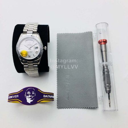 Rolex N9 Factory 41mm Dial 904l Steel Watch