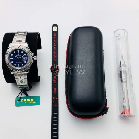Rolex Dr Factory Yacht-Master 40mm Navy Dial Watch