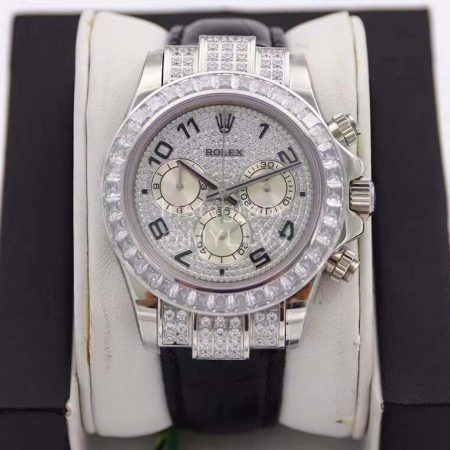 Rolex Diamond Dial Multifunctional Watch