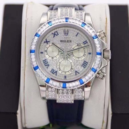 Rolex Classic Diamond Dial Multifunctional Watch