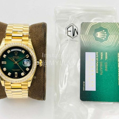 Rolex Ew Factory New 40mm Dial Steel Strap Watch