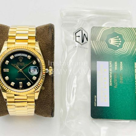 Rolex Ew Factory Fashion 40mm Dial Steel Strap Watch