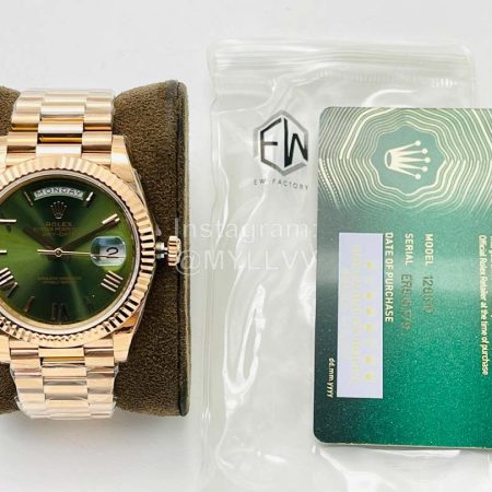 Rolex Ew Factory New Steel Strap 40mm Dial Watch